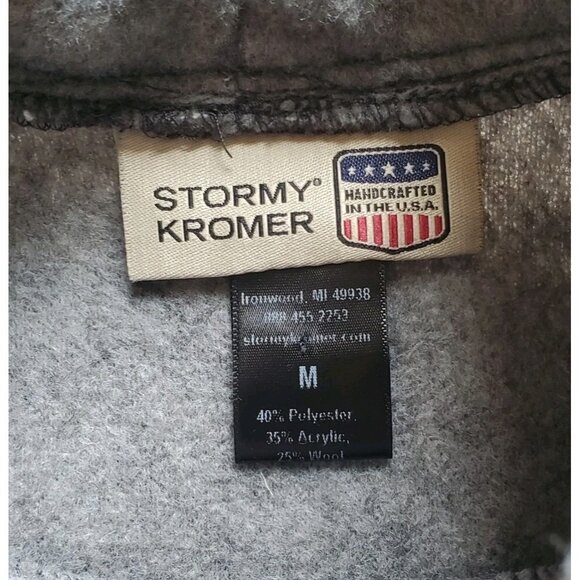 Stormy Kromer Women’s Mock Neck Pullover Wool Blend Sweater Medium USA Made - Picture 6 of 6